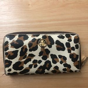 Tory Burch Leopard Wallet